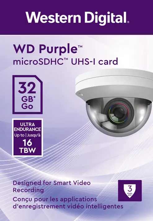 WD Purple SC QD101 Ultra Endurance microSD Card od Western Digital